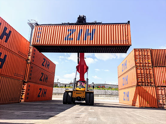 Контейнерная ЖД площадка